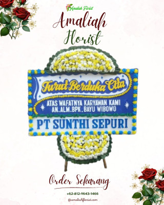 Papan Bunga Duka di Betcbamu
