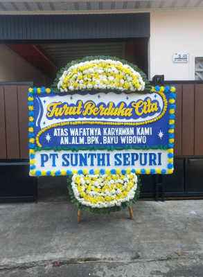 Papan Bunga Duka di Betcbamu